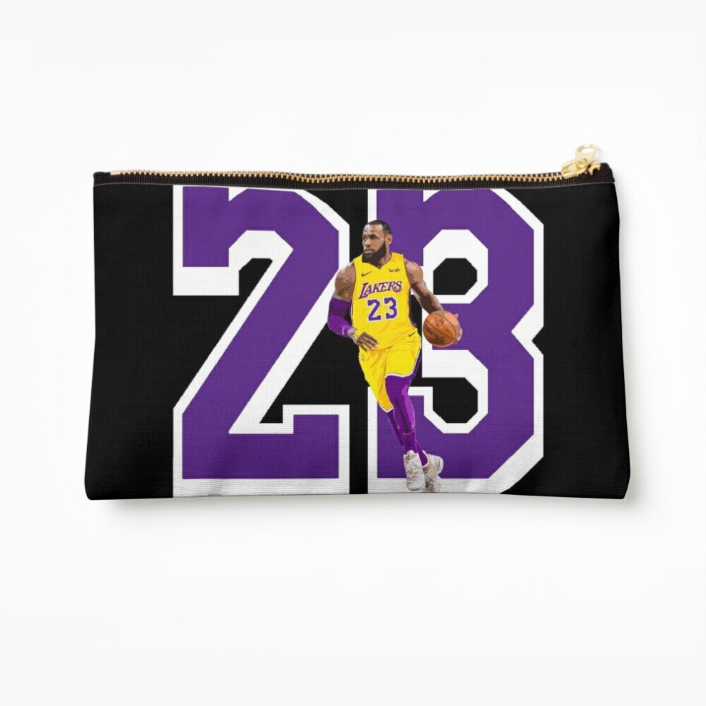 Whibos Makeup Bag Lebron James Cosmetic Organizer Tyvek Paper Bags Zipper Pouch