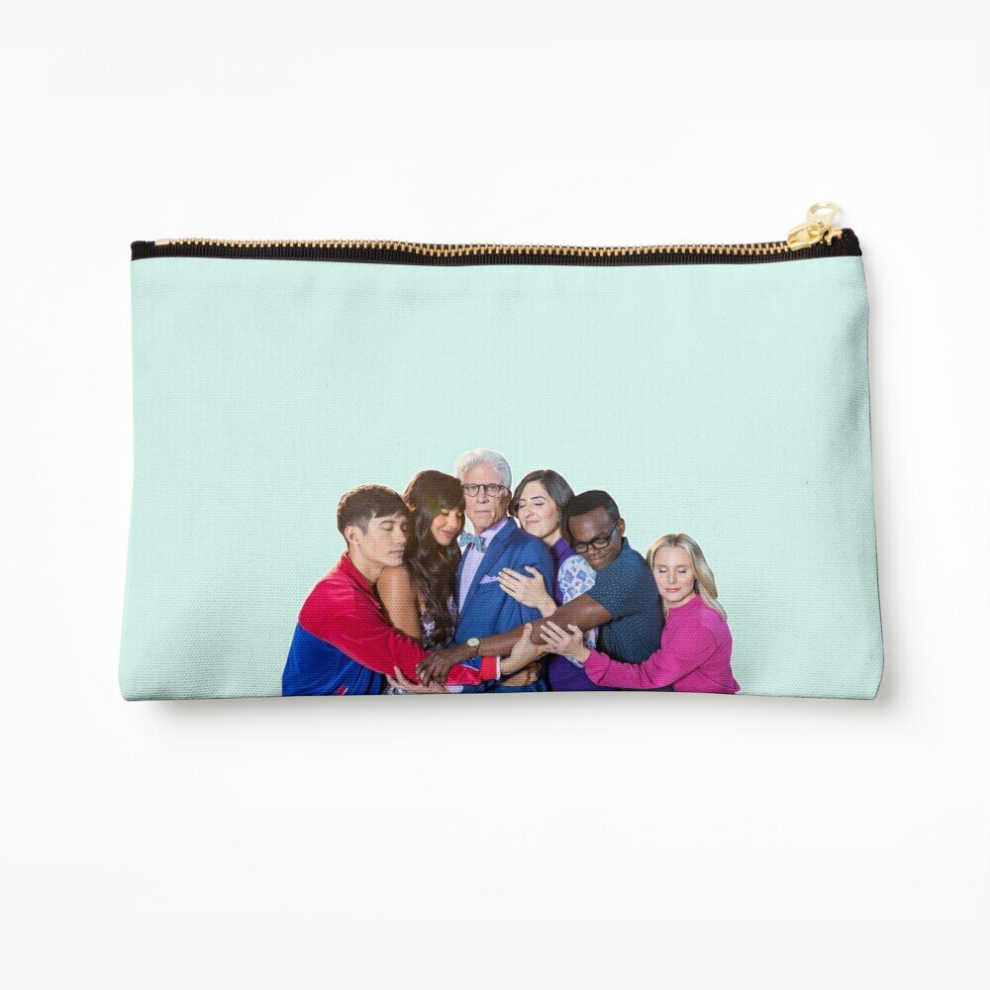 Whibos Makeup Bag The Good Place Cast Cosmetic Organizer Tyvek Paper Bags Zipper Pouch