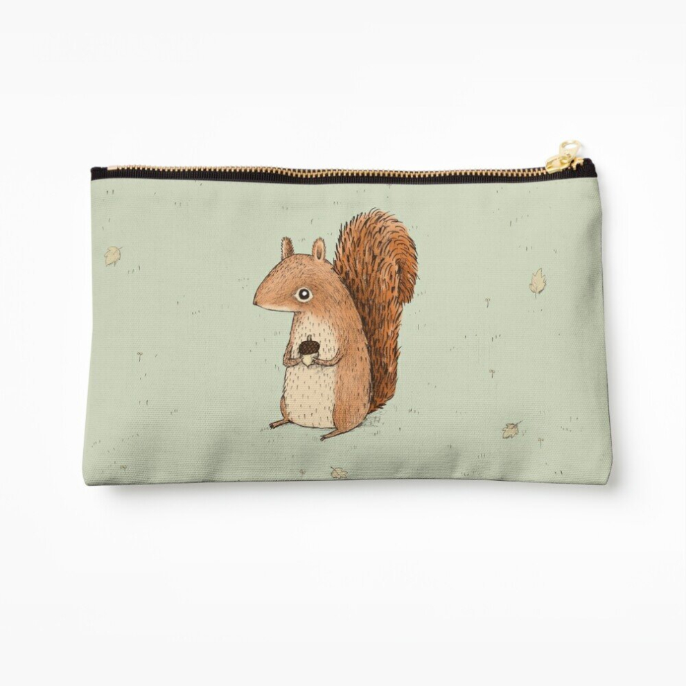 Whibos Makeup Bag Sarah The Squirrel Cosmetic Organizer Tyvek Paper Bags Zipper Pouch