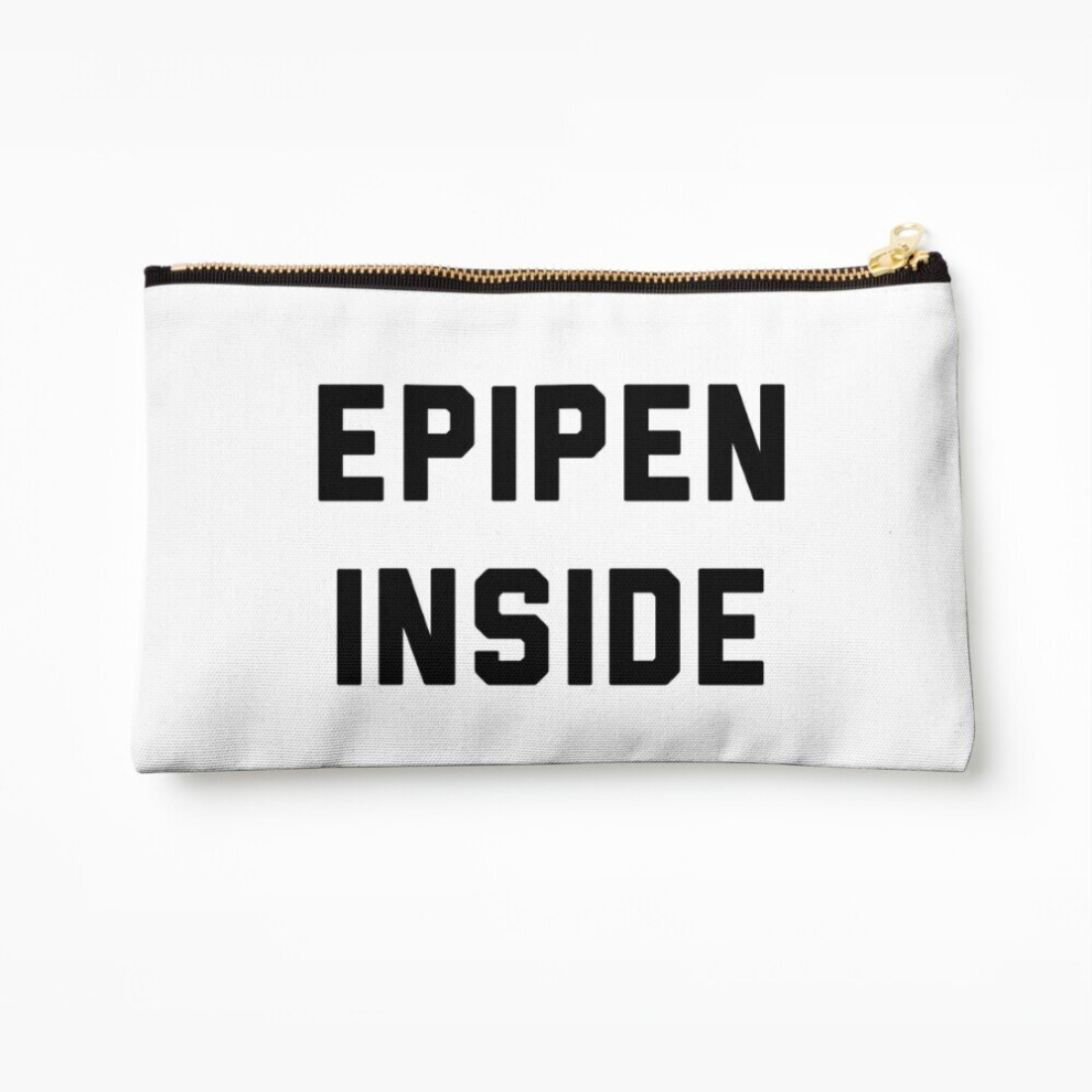 Whibos Makeup Bag Epipen Inside Pouch Cosmetic Organizer Tyvek Paper Bags Zipper Pouch