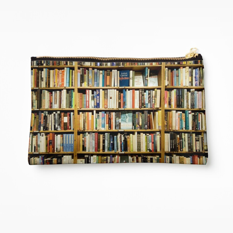 Whibos Makeup Bag Libraries, Where The Magic Is Cosmetic Organizer Tyvek Paper Bags Zipper Pouch