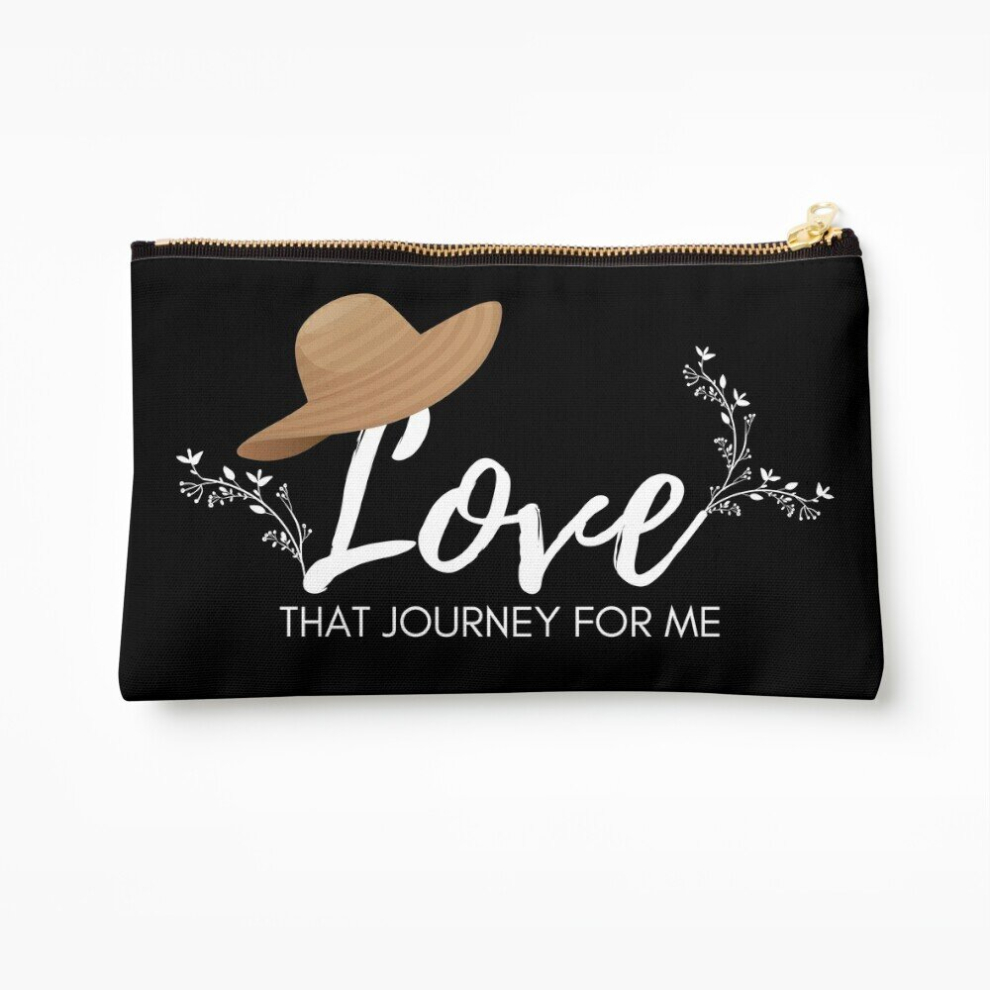 Whibos Makeup Bag Love That Journey For Me Cosmetic Organizer Tyvek Paper Bags Zipper Pouch