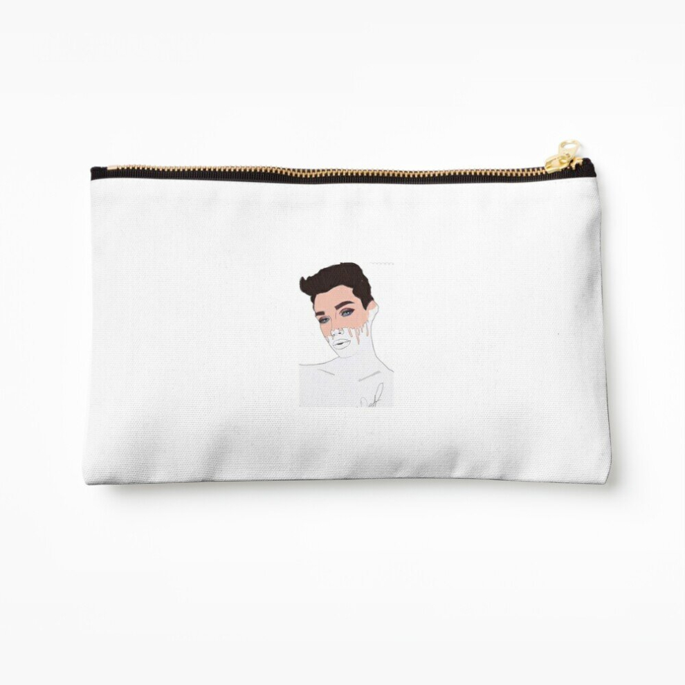 Whibos Makeup Bag James Charles Digital Cosmetic Organizer Tyvek Paper Bags Zipper Pouch