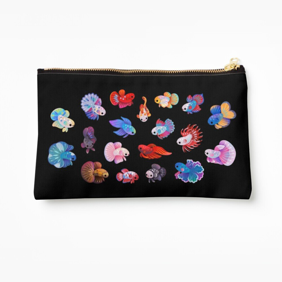 Whibos Makeup Bag Betta Cosmetic Organizer Tyvek Paper Bags Zipper Pouch