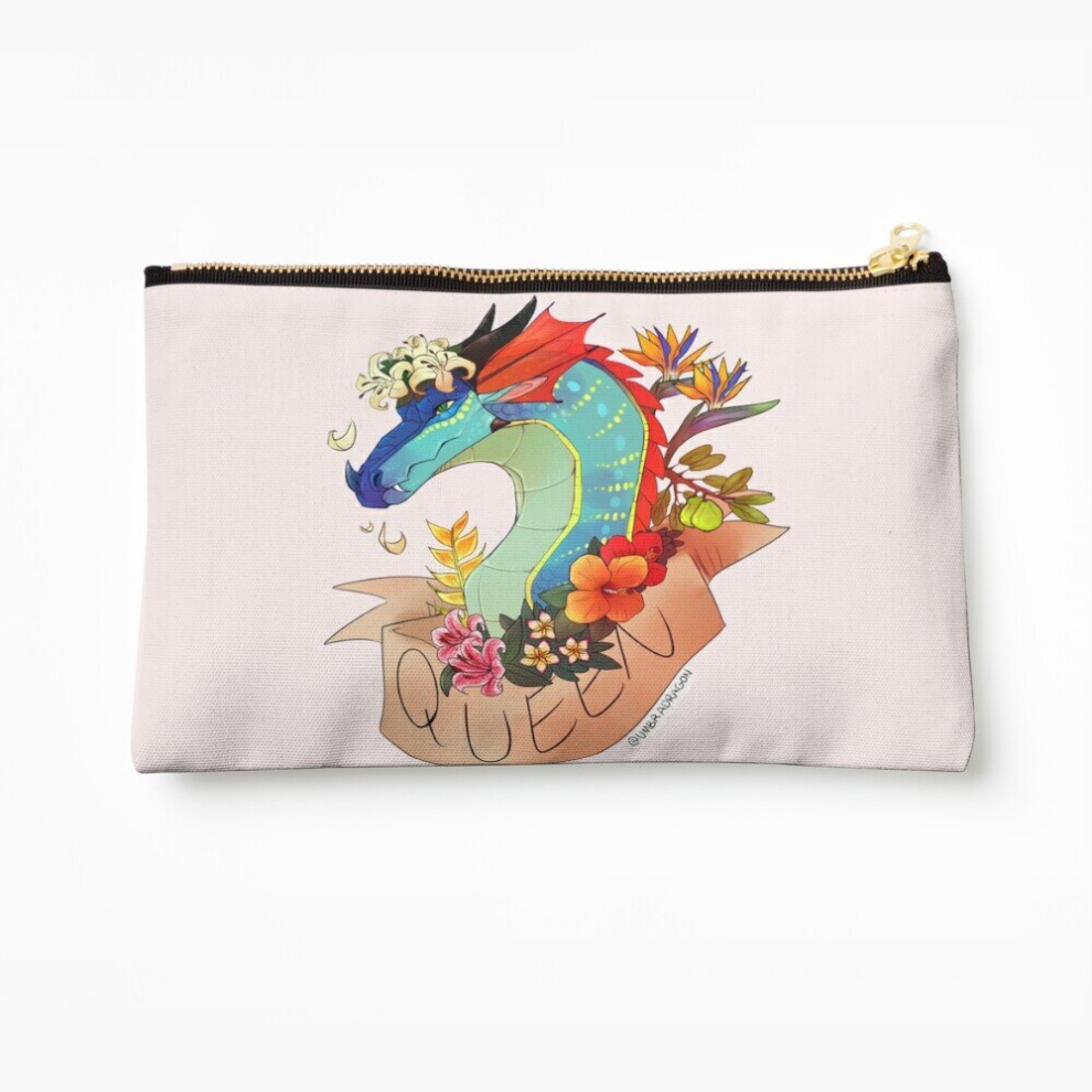 Whibos Makeup Bag Queen Glory Cosmetic Organizer Tyvek Paper Bags Zipper Pouch