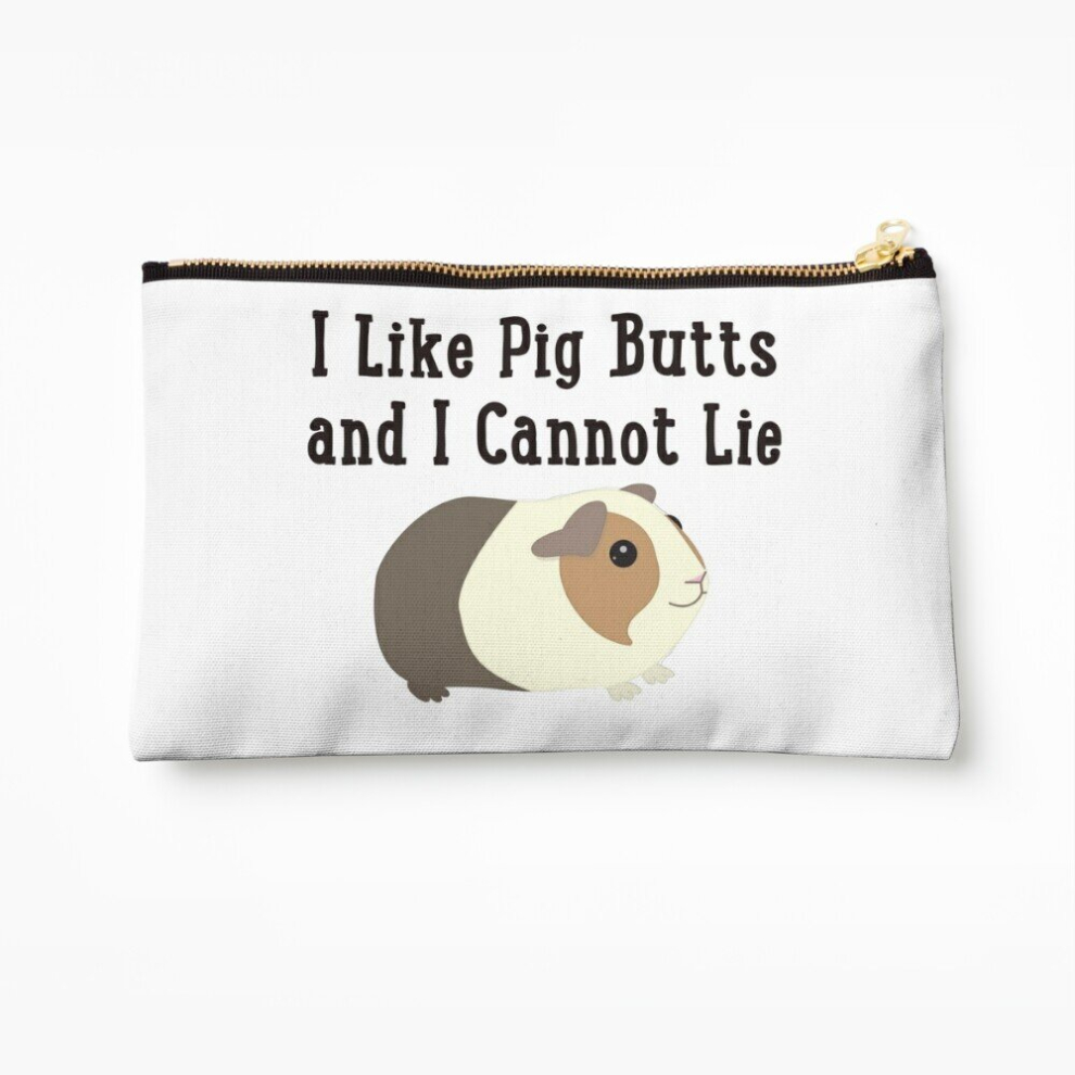 Whibos Makeup Bag Guinea Pig Butts Cosmetic Organizer Tyvek Paper Bags Zipper Pouch