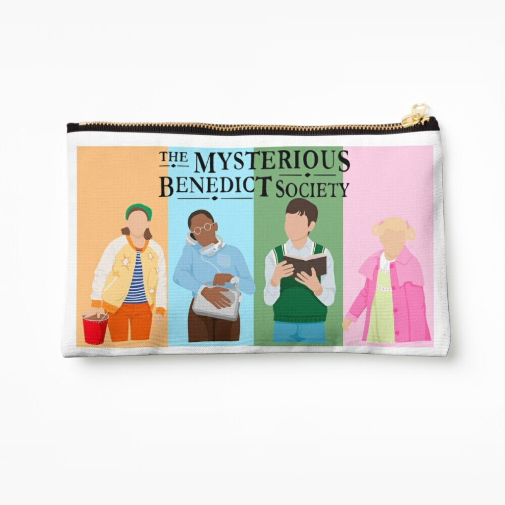 Whibos Makeup Bag The Mysterious Benedict Society Cosmetic Organizer Tyvek Paper Bags Zipper Pouch