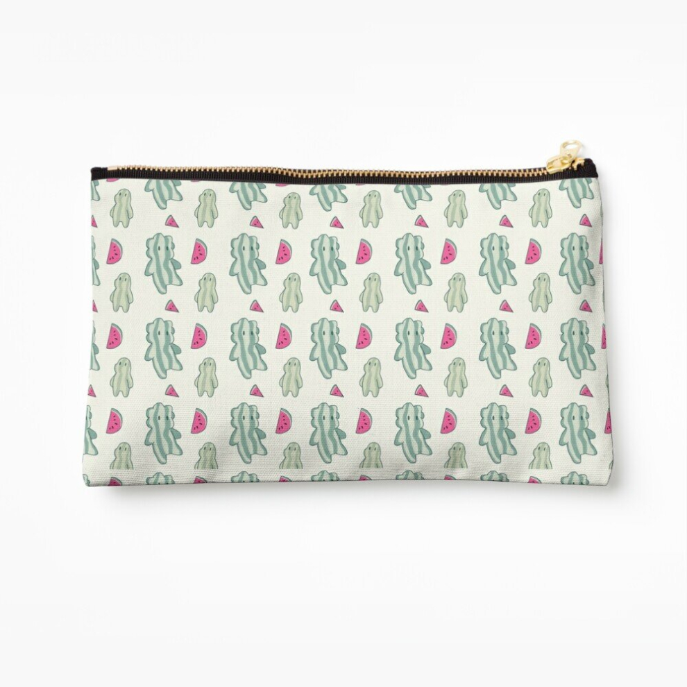 Whibos Makeup Bag Watermelon Stevens Cosmetic Organizer Tyvek Paper Bags Zipper Pouch
