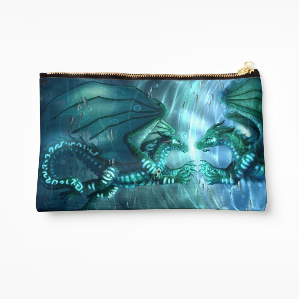 Whibos Makeup Bag Wings Of Fire - Fathom And Turtle Cosmetic Organizer Tyvek Paper Bags Zipper Pouch