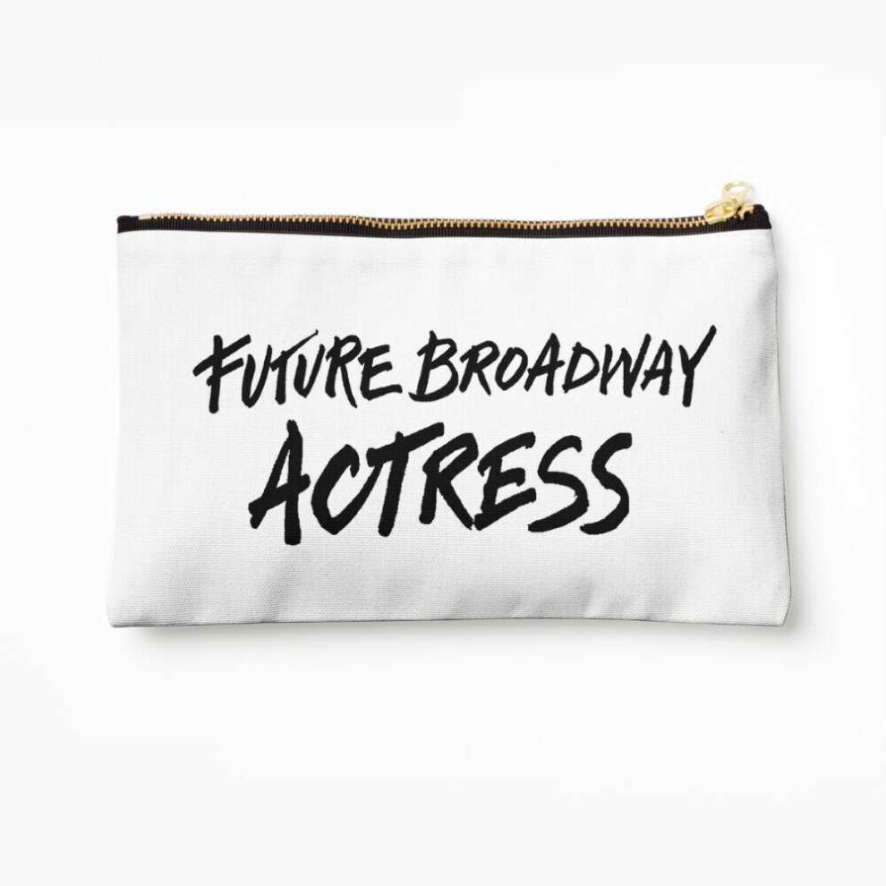 Whibos Makeup Bag Future Broadway Actress Cosmetic Organizer Tyvek Paper Bags Zipper Pouch
