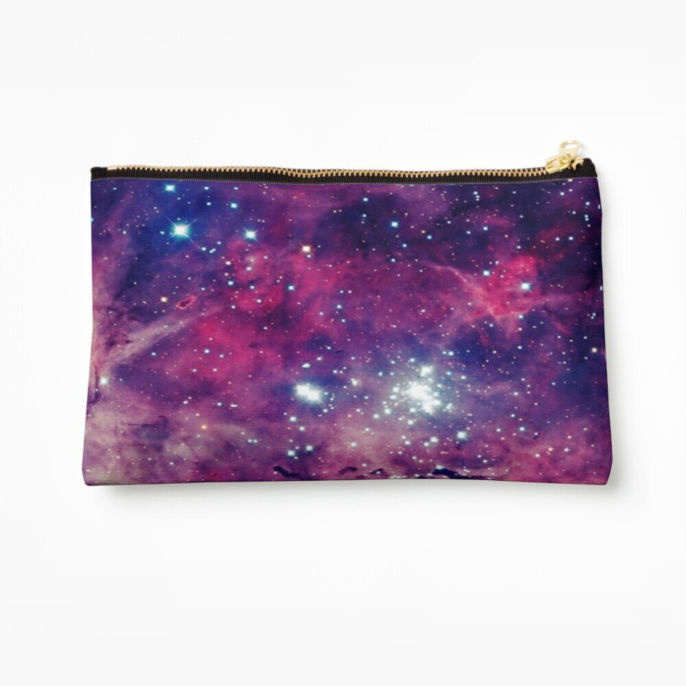Whibos Makeup Bag Galaxy Cosmetic Organizer Tyvek Paper Bags Zipper Pouch