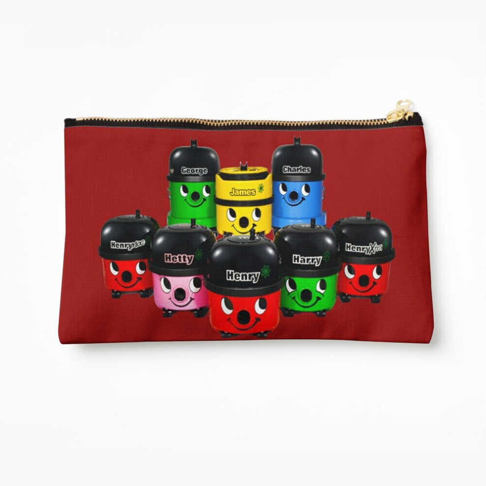 Whibos Makeup Bag Henry Hoover And Friends Cosmetic Organizer Tyvek Paper Bags Zipper Pouch