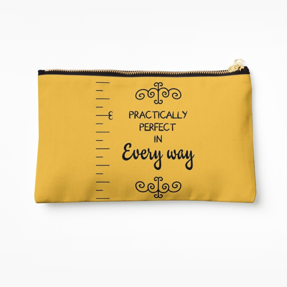 Whibos Makeup Bag Mary Poppins Cosmetic Organizer Tyvek Paper Bags Zipper Pouch