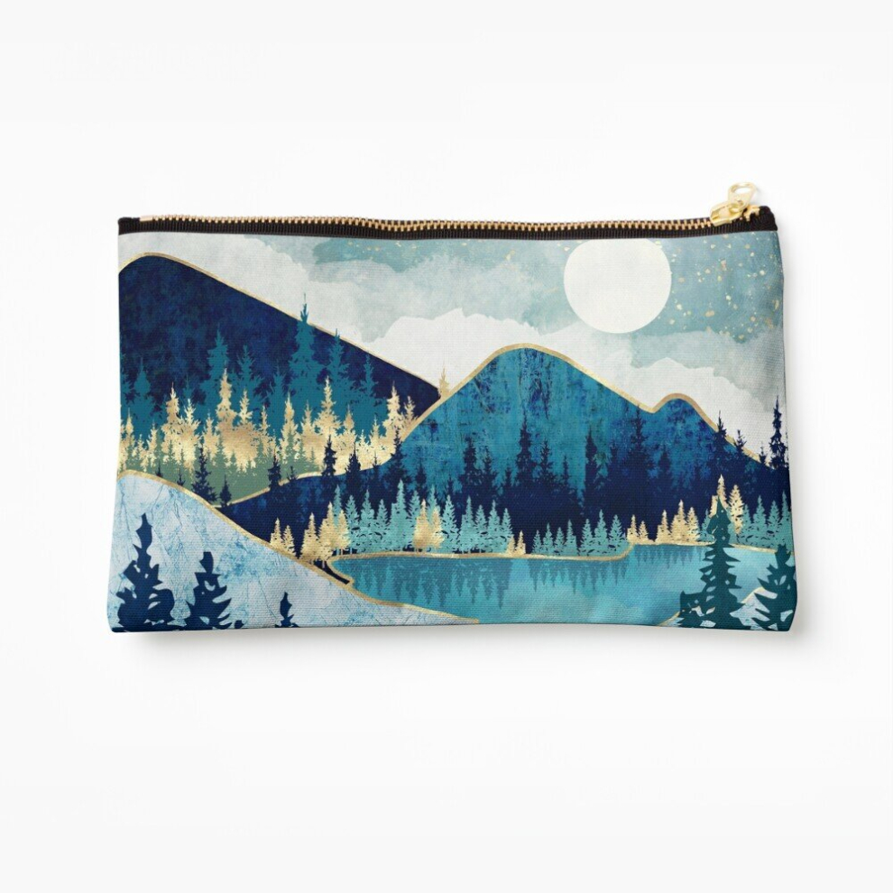 Whibos Makeup Bag Morning Stars Cosmetic Organizer Tyvek Paper Bags Zipper Pouch