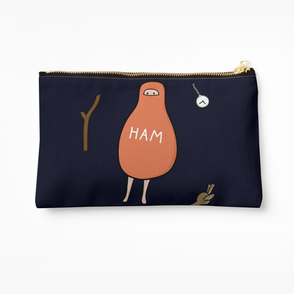 Whibos Makeup Bag Ham : To Kill A Mockingbird Literally Scout Halloween Costume Cosmetic Organizer Tyvek Paper Bags Zipper Pouch