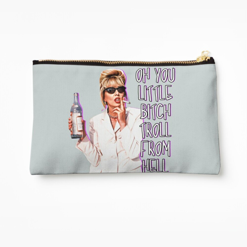 Whibos Makeup Bag Absolutely Fabulous- Patsy Cosmetic Organizer Tyvek Paper Bags Zipper Pouch
