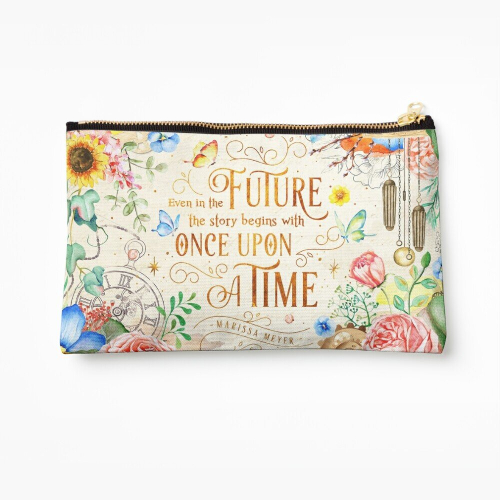 Whibos Makeup Bag Once Upon A Time Cosmetic Organizer Tyvek Paper Bags Zipper Pouch