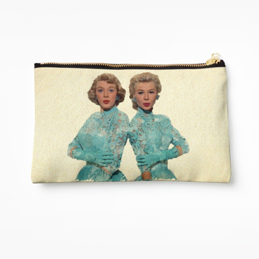 Whibos Makeup Bag Two Different Faces... (Sisters) - Watercolor Cosmetic Organizer Tyvek Paper Bags Zipper Pouch