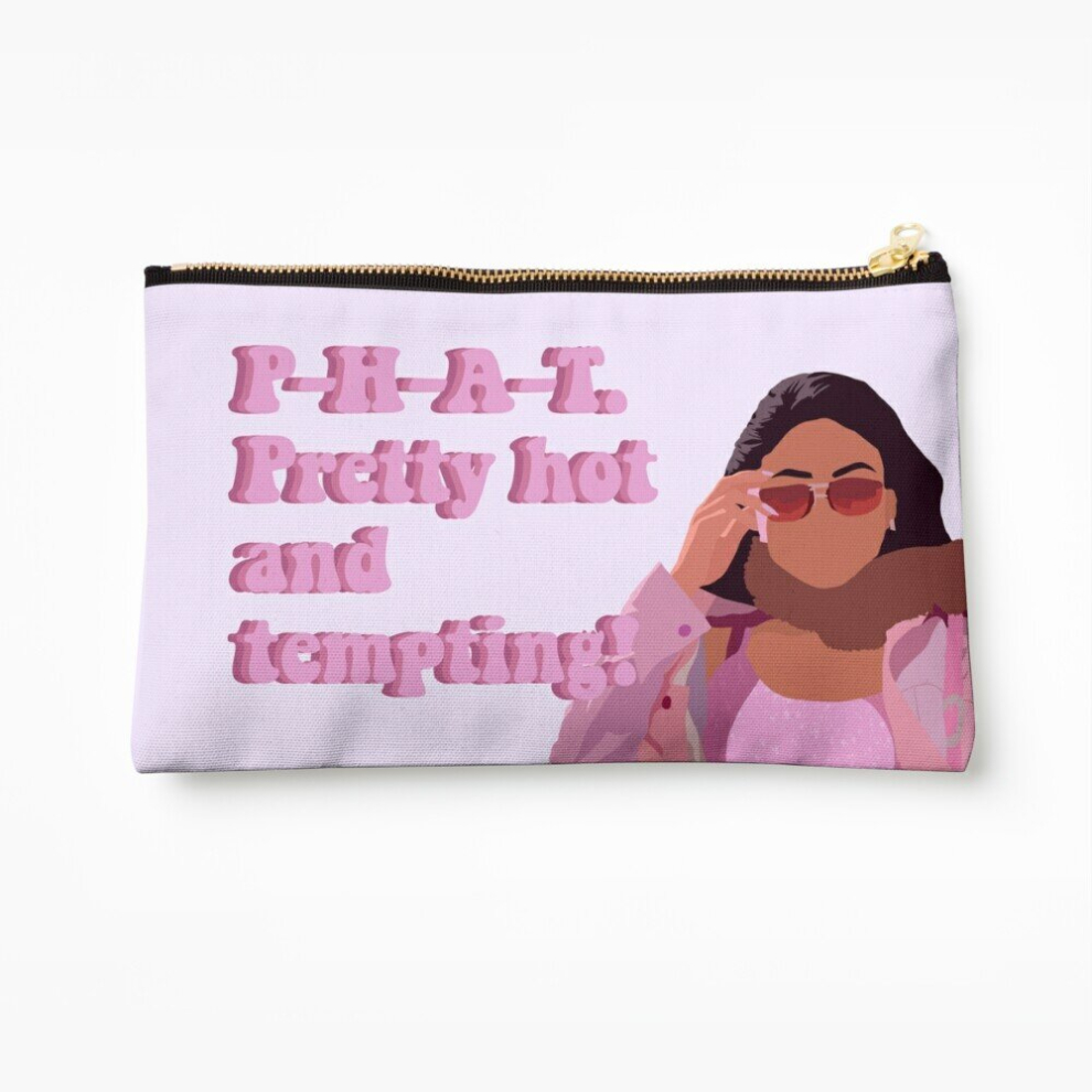 Whibos Makeup Bag Am I Looking Phat? Cosmetic Organizer Tyvek Paper Bags Zipper Pouch