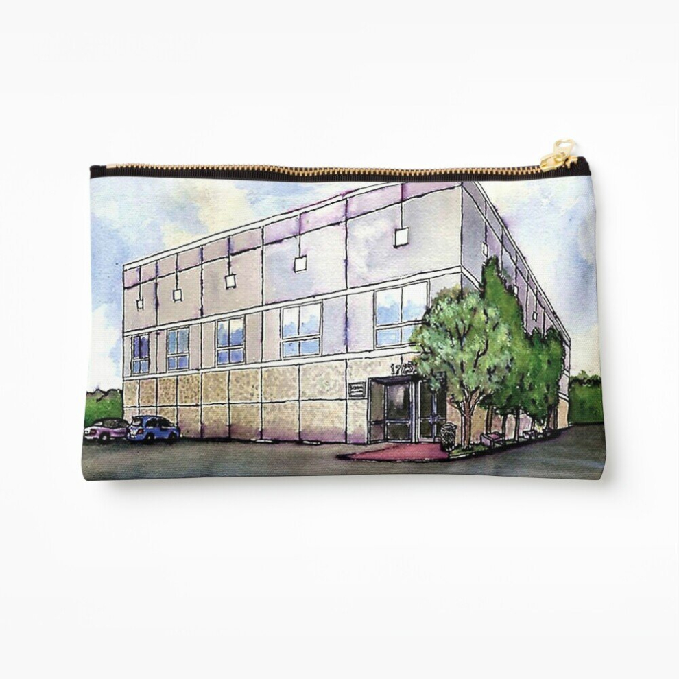 Whibos Makeup Bag The Office By Pam Beesly(Halpert) Cosmetic Organizer Tyvek Paper Bags Zipper Pouch