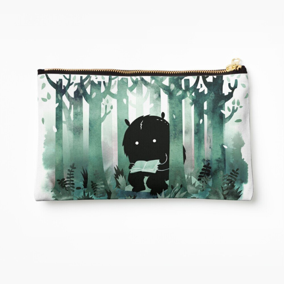 Whibos Green Makeup Bag A Quiet Spot In Cosmetic Organizer Tyvek Paper Bags Zipper Pouch