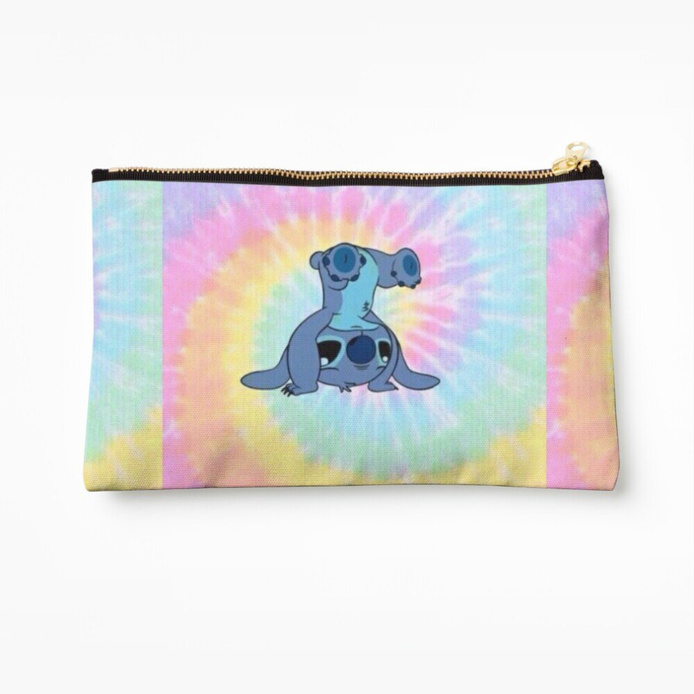 Whibos Makeup Bag Colorfull Stitch Cosmetic Organizer Tyvek Paper Bags Zipper Pouch