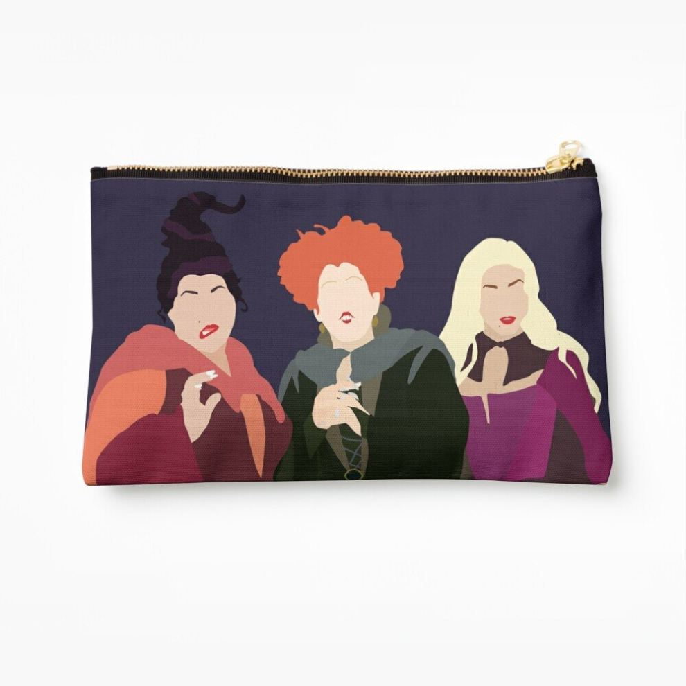 Whibos Makeup Bag Hocus Pocus Cosmetic Organizer Tyvek Paper Bags Zipper Pouch