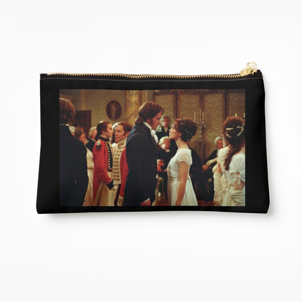 Whibos Makeup Bag Pride And Prejudice [Click To See Other Items With This Design] Cosmetic Organizer Tyvek Paper Bags Zipper Pouch