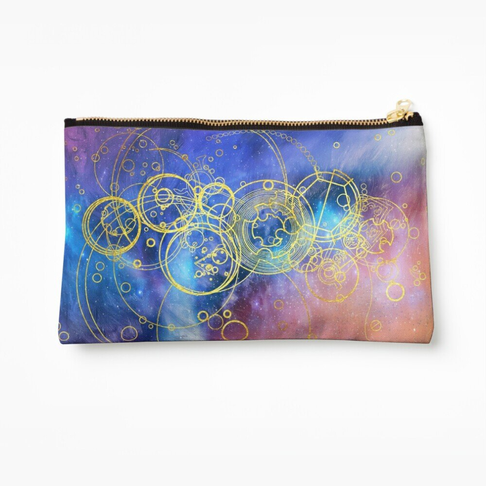 Whibos Makeup Bag Time Lord Writing (13Th Doctor Jodie Whittaker ) Cosmetic Organizer Tyvek Paper Bags Zipper Pouch