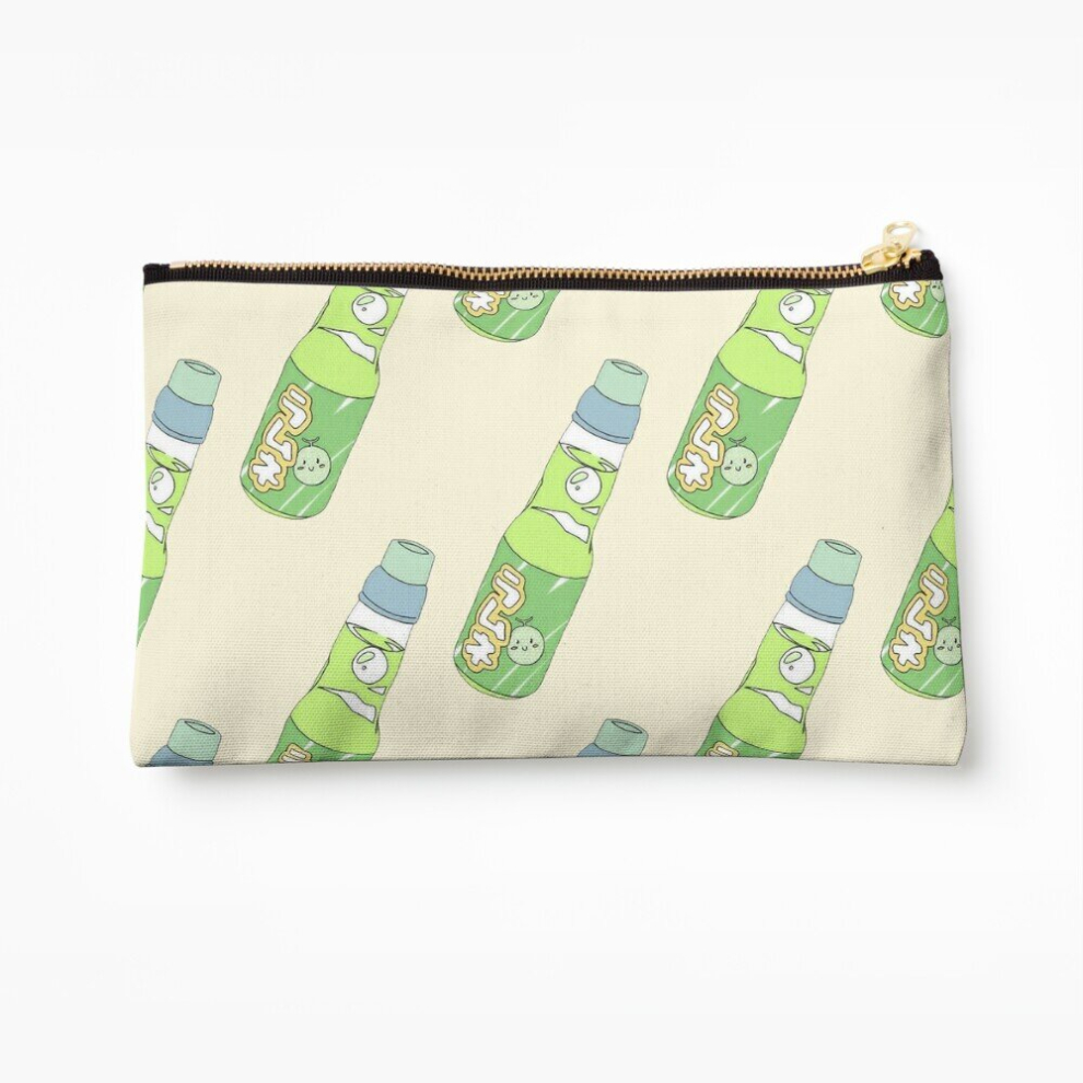 Whibos Makeup Bag Kawaii Meron Soda Drink Cosmetic Organizer Tyvek Paper Bags Zipper Pouch