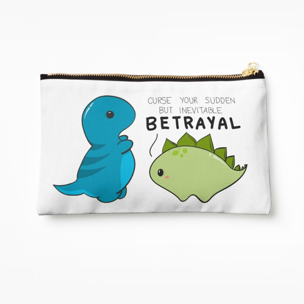 Whibos Makeup Bag Curse Your Sudden But Inevitable Betrayal Cosmetic Organizer Tyvek Paper Bags Zipper Pouch