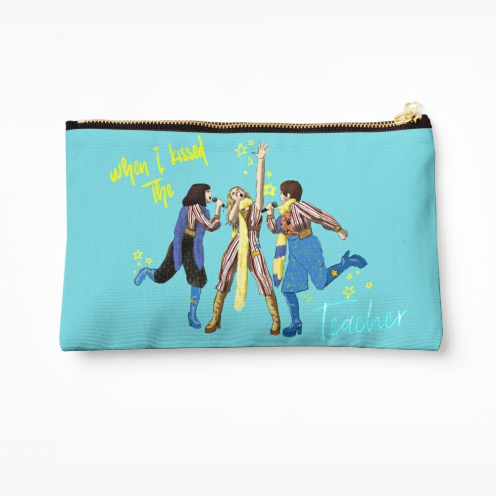 Whibos Makeup Bag When I Kissed The Teacher Cosmetic Organizer Tyvek Paper Bags Zipper Pouch