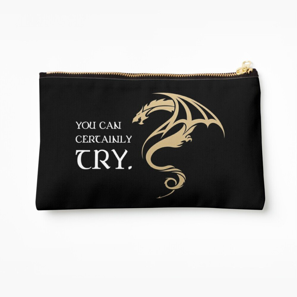 Whibos Makeup Bag You Can Certainly Try Tabletop Rpg Addict Cosmetic Organizer Tyvek Paper Bags Zipper Pouch