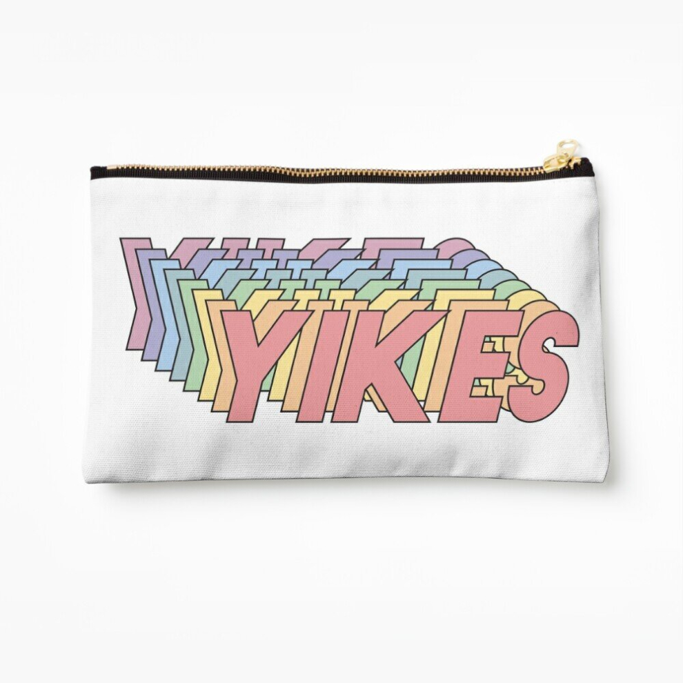 Whibos Makeup Bag Yikes Cosmetic Organizer Tyvek Paper Bags Zipper Pouch
