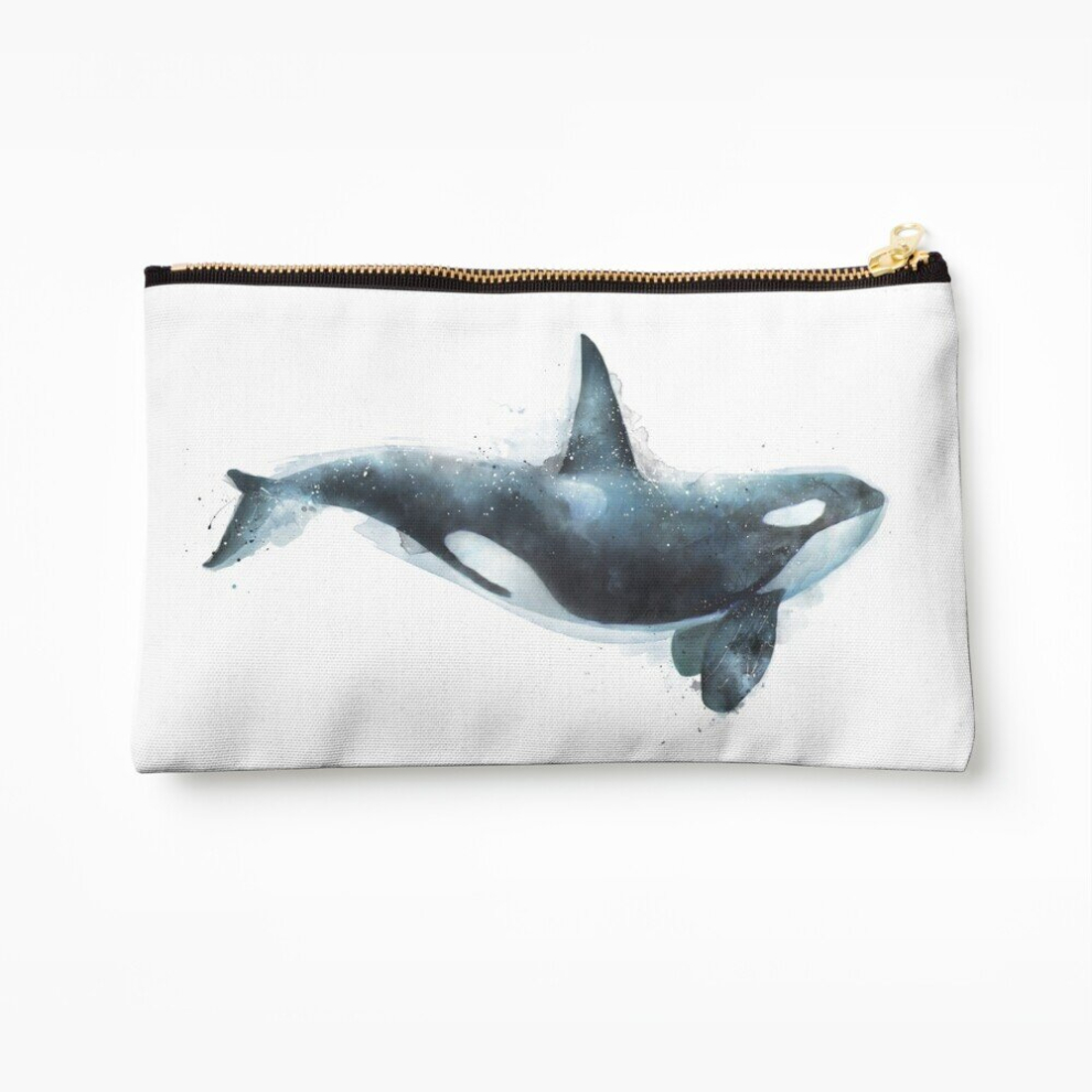 Whibos Makeup Bag Orca Cosmetic Organizer Tyvek Paper Bags Zipper Pouch