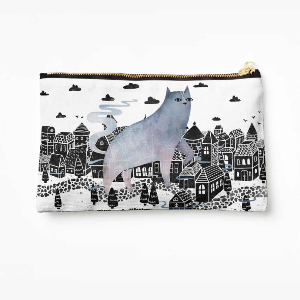 Whibos Makeup Bag The Fog Cosmetic Organizer Tyvek Paper Bags Zipper Pouch