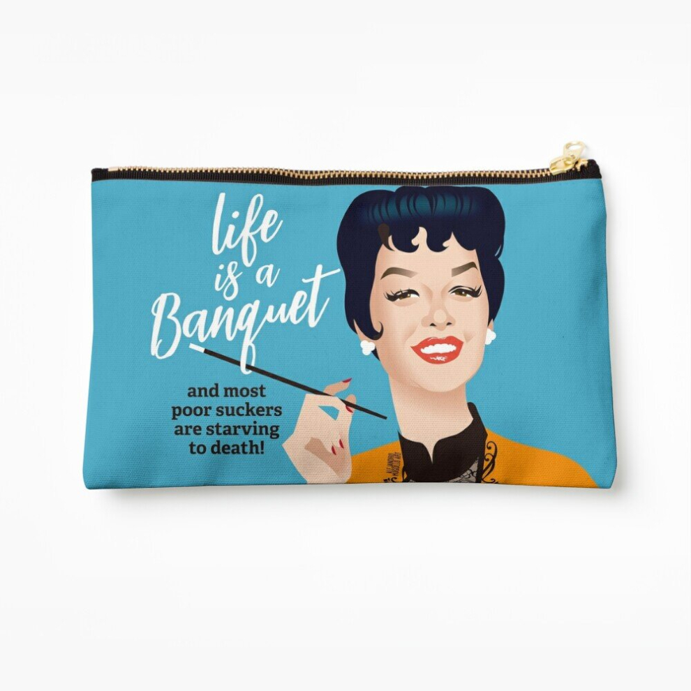 Whibos Makeup Bag Banquet! Cosmetic Organizer Tyvek Paper Bags Zipper Pouch