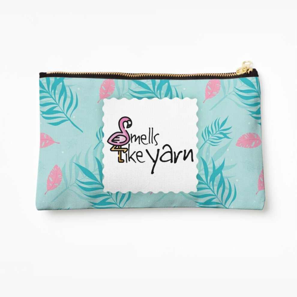 Whibos Makeup Bag Smells Like Yarn Tropical Cosmetic Organizer Tyvek Paper Bags Zipper Pouch