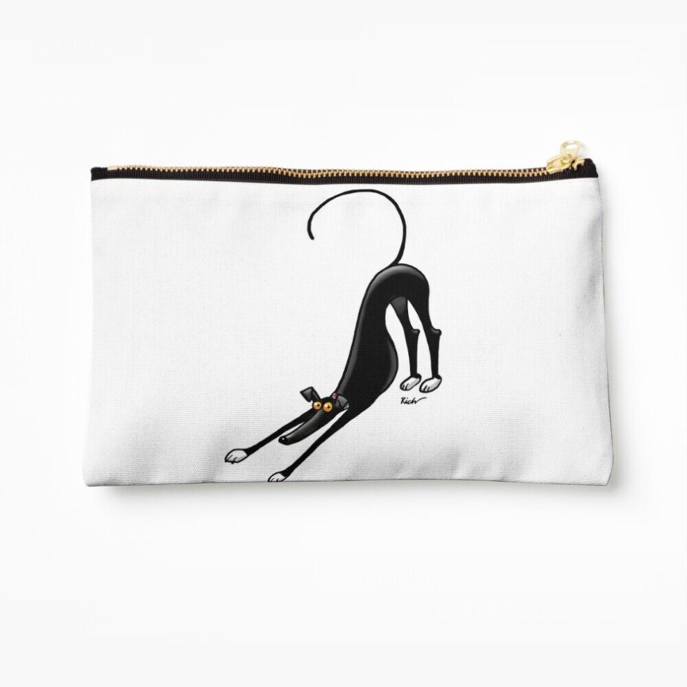 Whibos Makeup Bag Bowdown Hound Cosmetic Organizer Tyvek Paper Bags Zipper Pouch
