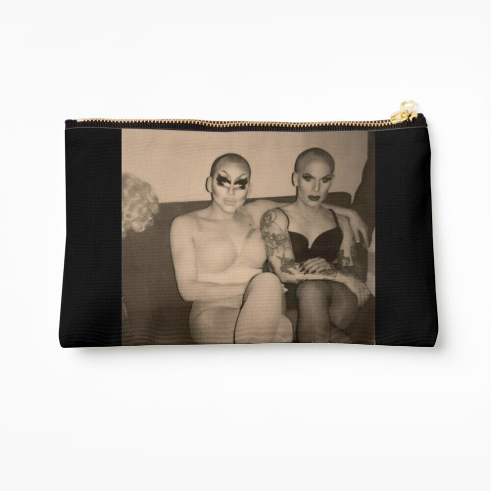 Whibos Makeup Bag Trixie Katya - Behind The Scenes Cosmetic Organizer Tyvek Paper Bags Zipper Pouch