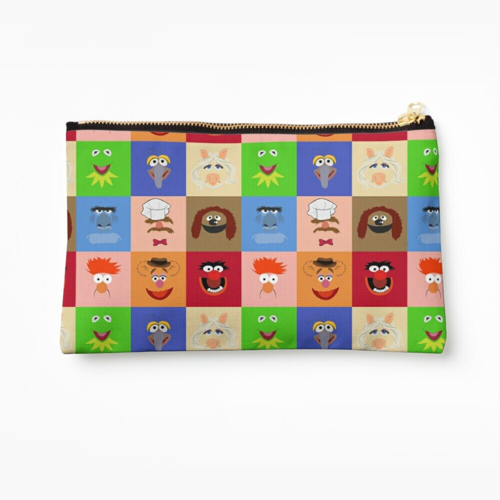 Whibos Makeup Bag Muppets Cosmetic Organizer Tyvek Paper Bags Zipper Pouch