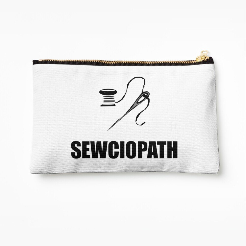 Whibos Makeup Bag Sewciopath Cosmetic Organizer Tyvek Paper Bags Zipper Pouch