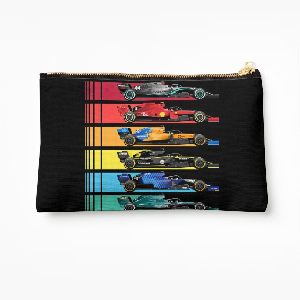 Whibos Makeup Bag Formula Racing Cars 2023 Cosmetic Organizer Tyvek Paper Bags Zipper Pouch