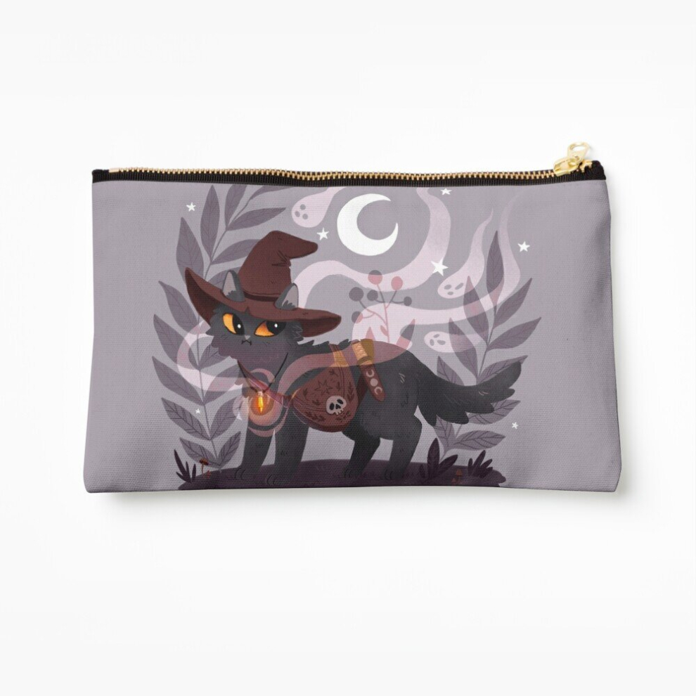 Whibos Makeup Bag Witchy Business Cosmetic Organizer Tyvek Paper Bags Zipper Pouch