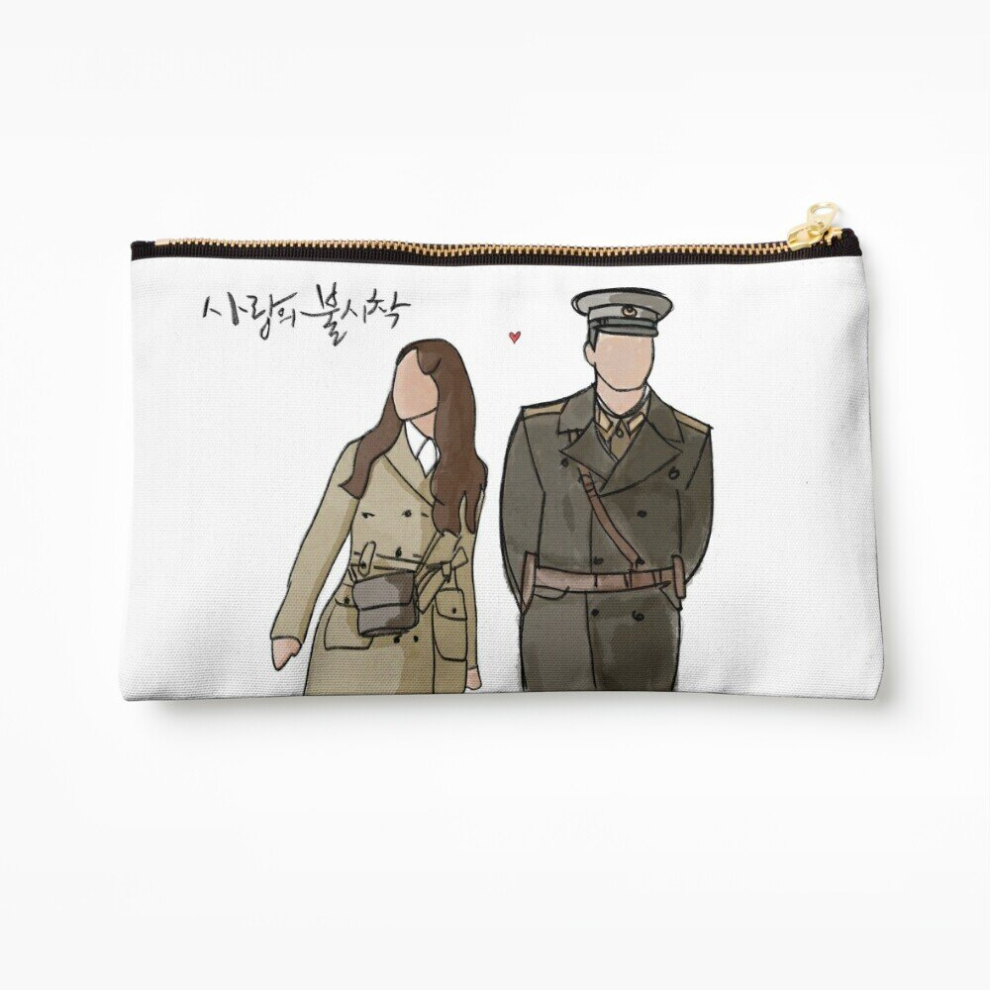 Whibos Makeup Bag Crash Landing On You Cosmetic Organizer Tyvek Paper Bags Zipper Pouch