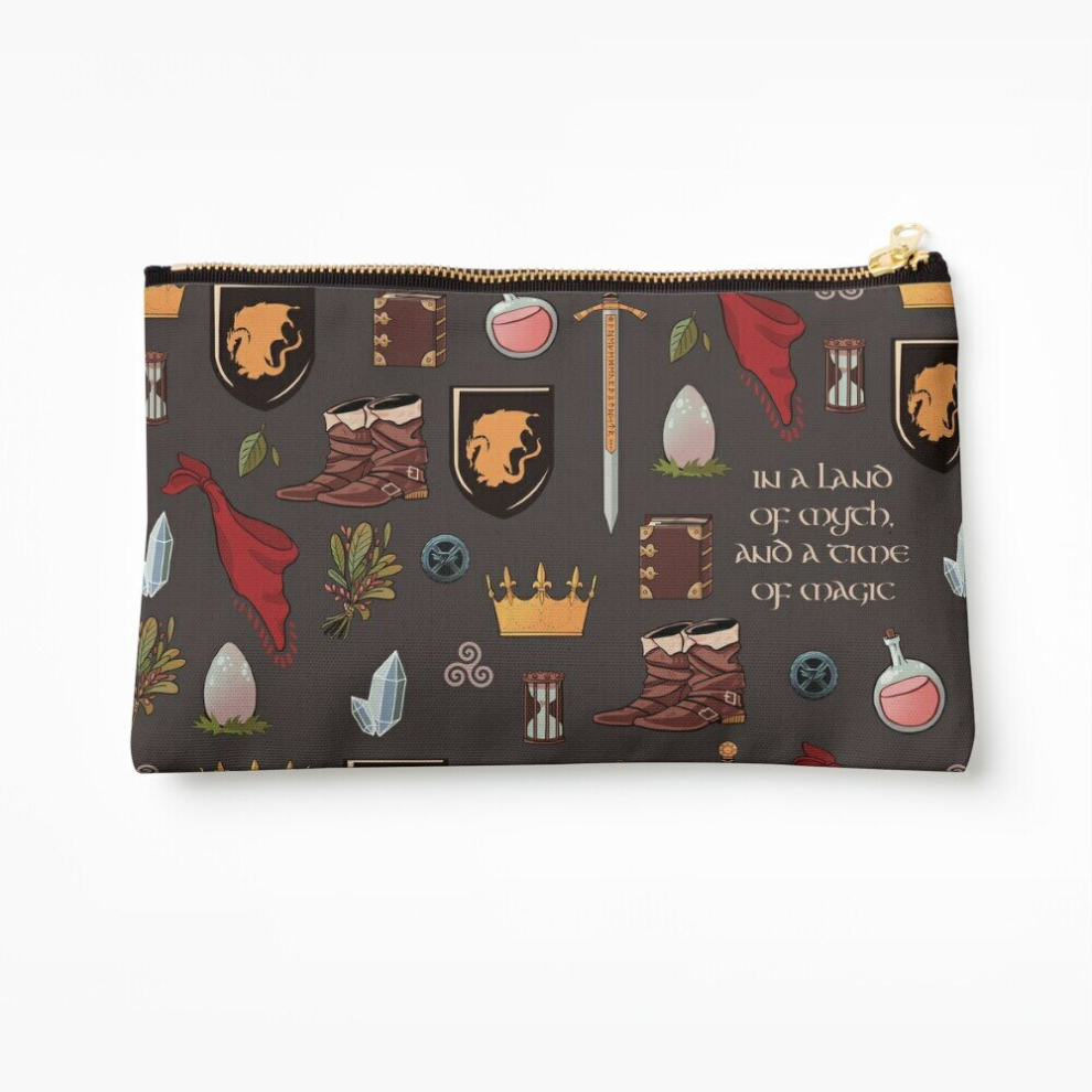 Whibos Makeup Bag In A Land Of Myth And A Time Of Magic_merlin Cosmetic Organizer Tyvek Paper Bags Zipper Pouch