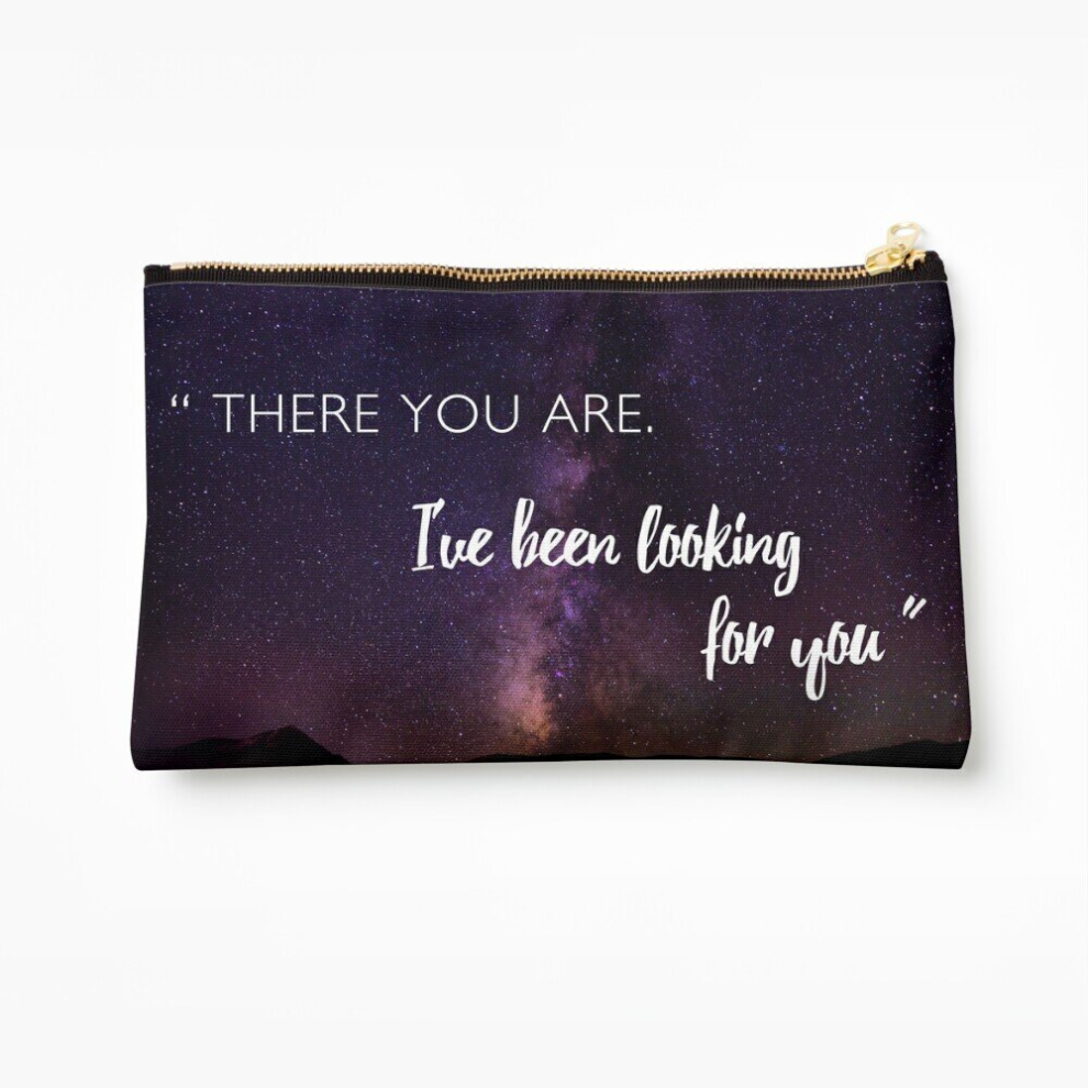 Whibos Makeup Bag There You Are. I've Been Looking For You. Cosmetic Organizer Tyvek Paper Bags Zipper Pouch
