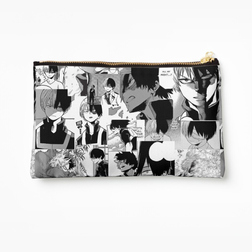 Whibos Makeup Bag Just Todoroki Shouto Cosmetic Organizer Tyvek Paper Bags Zipper Pouch