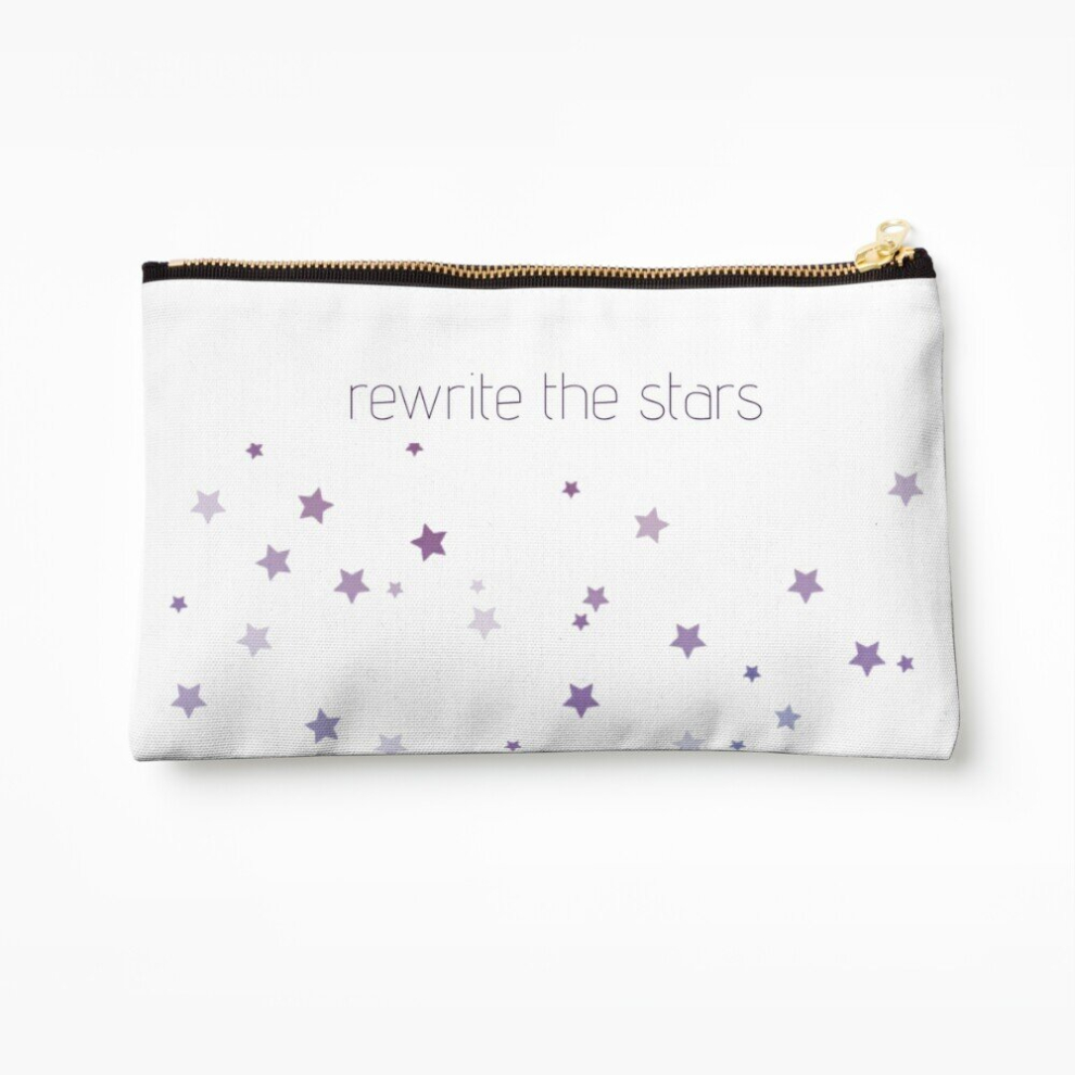 Whibos Makeup Bag Rewrite The Stars The Greatest Showman Cosmetic Organizer Tyvek Paper Bags Zipper Pouch