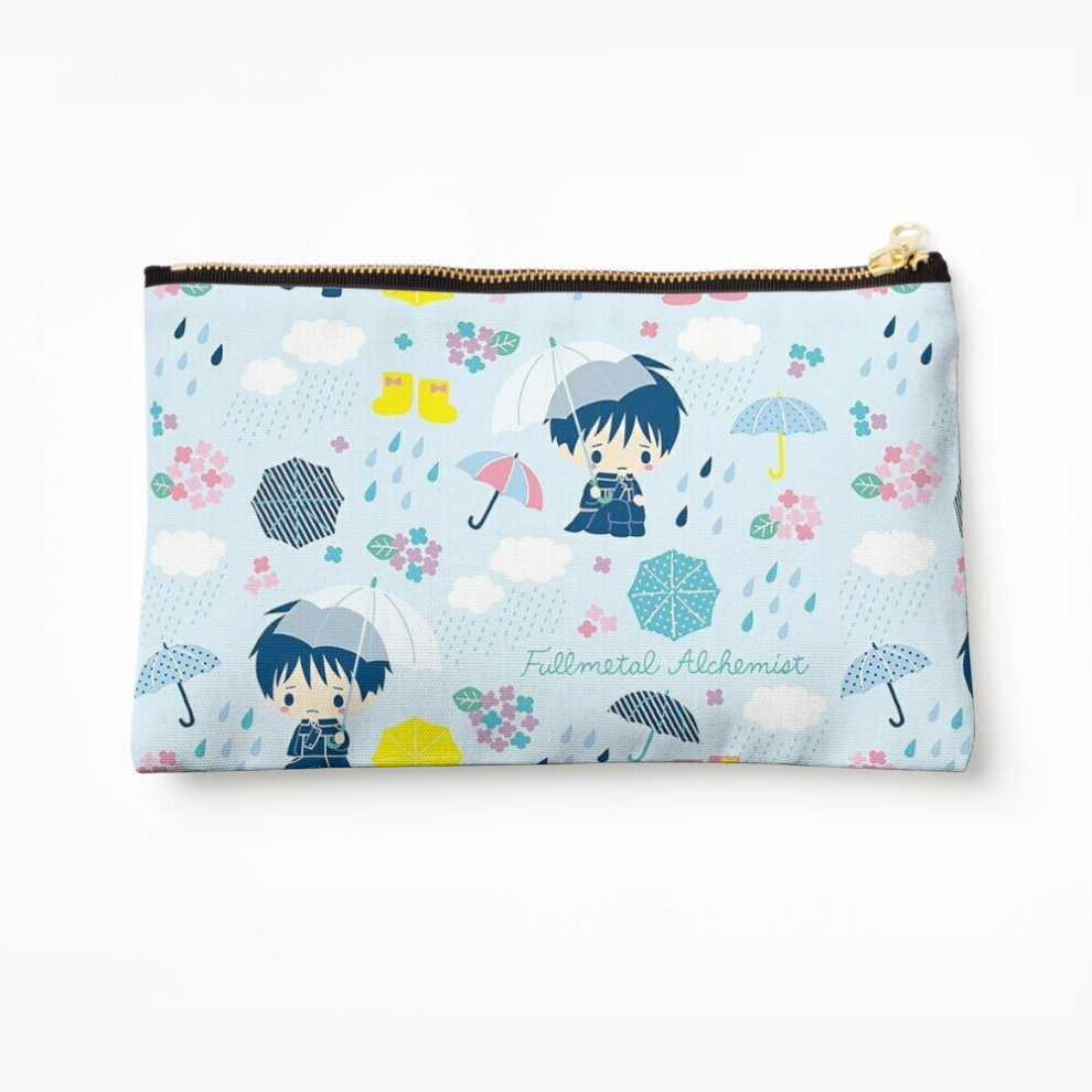 Whibos Makeup Bag Sad Roy Mustang Cosmetic Organizer Tyvek Paper Bags Zipper Pouch